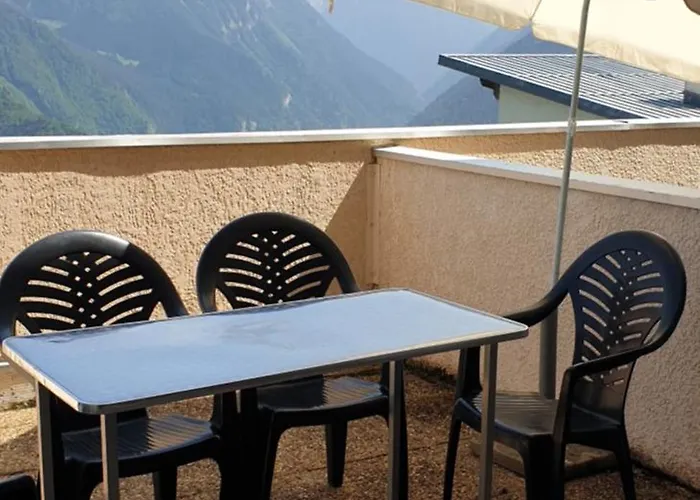 Pied Des Pistes Vue Sur Les Sommets Lägenhet